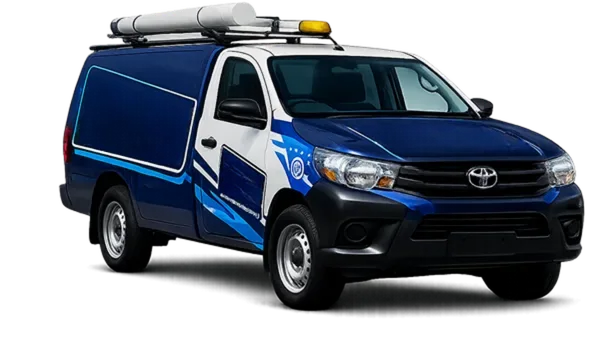 Service van on its way to a the Inner West job